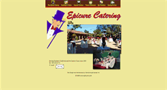 Desktop Screenshot of epicurecatering.com